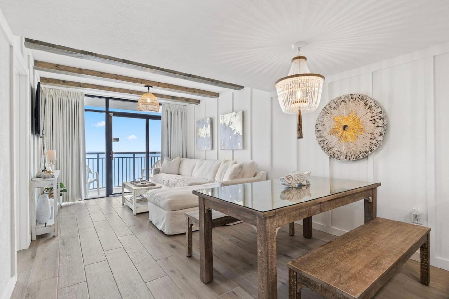 Апартаменты Luxury Ocean Front By Barefoot Landing Миртл-Бич Экстерьер фото